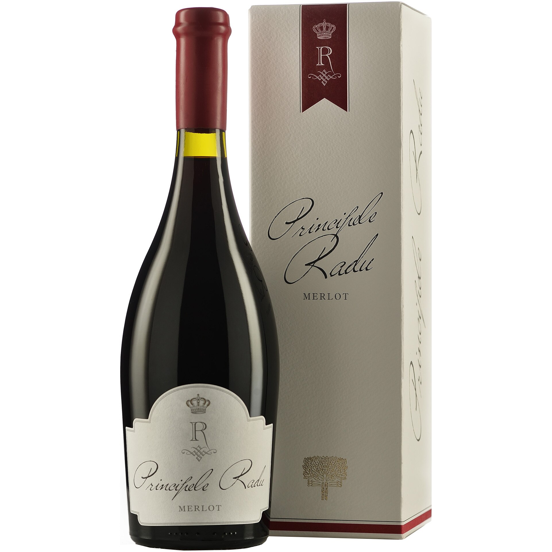 Vin Rosu Tohani Principele Radu, Merlot, Sec, 0.75l